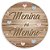 Painel Redondo - Menina Menino  Revelação - Sublimado 3D - Imagem 1