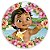 Painel Redondo - Moana Baby  - Sublimado 3D - Imagem 1