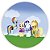 Painel Redondo - My Little Poney  - Sublimado 3D - Imagem 1