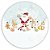 Painel Redondo - Natal - Sublimado 3D - Imagem 1