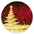 Painel Redondo - Natal  - Sublimado 3D - Imagem 1