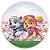 Painel Redondo - Patrulha Canina Skye e Everest - Sublimado 3D - Imagem 1