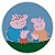 Painel Redondo - Peppa Pig - Sublimado 3D - Imagem 1
