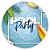 Painel Redondo - Pool Party  - Sublimado 3D - Imagem 1