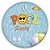 Painel Redondo - Pool Party  - Sublimado 3D - Imagem 1