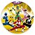 Painel Redondo - Power Rangers - Sublimado 3D - Imagem 1