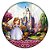 Painel Redondo - Princesa Sofia - Sublimado 3D - Imagem 1