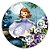 Painel Redondo - Princesa Sofia  - Sublimado 3D - Imagem 1