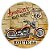 Painel Redondo - Route 66 - Sublimado 3D - Imagem 1