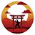 Painel Redondo - Samurai - Sublimado 3D - Imagem 1