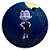 Painel Redondo - Vampirina - Sublimado 3D - Imagem 1