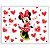 Painel Retangular - Minnie Vermelha - Sublimado 3D - Imagem 1