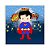 Painel Quadrado - Super Homem - Sublimado 3D - Imagem 1