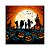 Painel Quadrado - Dia Das Bruxas Halloween - Sublimado 3D - Imagem 1