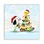 Painel Quadrado - Charlie Brown Snoopy Natal - Sublimado 3D - Imagem 1
