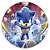 Painel Redondo - Sonic Filme - Sublimado 3D - Imagem 1