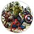 Painel Redondo - Herois - Sublimado 3D - Imagem 1