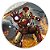 Painel Redondo - Homem de Ferro - Sublimado 3D - Imagem 1