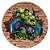 Painel Redondo - Hulk - Sublimado 3D - Imagem 1