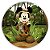 Painel Redondo - Mickey Safari - Sublimado 3D - Imagem 1