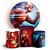 KIT Redondo e Trio - The Flash  - Sublimado 3D - Imagem 1