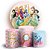 Capas Painel Redondo e Trio Cilindro Sublimado - Princesas - Imagem 1