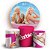 KIT Redondo e Trio - Barbie Filme  - Sublimado 3D - Imagem 1