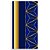 Faixa Lateral - Happy Birthday Abstrato Azul - Sublimado 3D - Imagem 1