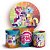 KIT Redondo e Trio - My Little Pony - Sublimado 3D - Imagem 1
