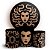 KIT Redondo e Trio - Medusa - Sublimado 3D - Imagem 1