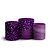 Trio Cilindro - Glitter Roxo - Sublimado 3D + Elástico - Imagem 1