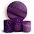 KIT Redondo e Trio - Glitter Roxo - Sublimado 3D - Imagem 1