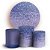 KIT Redondo e Trio - Glitter Roxo - Sublimado 3D - Imagem 1