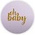 Painel Redondo - Oh Baby Lilas - Sublimado 3D - Imagem 1
