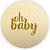 Painel Redondo - Oh Baby Amarelo Claro - Sublimado 3D - Imagem 1