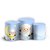 Trio Cilindro - Ovelhinha Cute Azul - Sublimado 3D + Elástico - Imagem 1