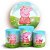 KIT Redondo e Trio - Peppa Pig - Sublimado 3D - Imagem 1