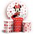 KIT Redondo e Trio - Minnie - Sublimado 3D - Imagem 1