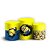 Trio Cilindro - Minions - Sublimado 3D + Elástico - Imagem 1