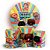 KIT Redondo e Trio - Mini Beat Power Rockers - Sublimado 3D - Imagem 1