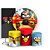 KIT Redondo Trio e Faixa - Angry Birds - Sublimado 3D - Imagem 1
