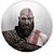 Painel Redondo - God Of War - Sublimado 3D - Imagem 1