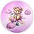Painel Redondo - Ursinha Rosa - Sublimado 3D - Imagem 1
