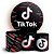 KIT Redondo e Trio - TikTok - Sublimado 3D - Imagem 1