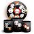 KIT Redondo e Trio - Terror - Sublimado 3D - Imagem 1