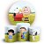KIT Redondo e Trio - Snoopy - Sublimado 3D - Imagem 1