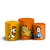 Trio Cilindro - Garfield - Sublimado 3D + Elástico - Imagem 1
