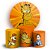 KIT Redondo e Trio -  Garfield - Sublimado 3D - Imagem 1