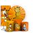 KIT Redondo Trio e Faixa -  Garfield - Sublimado 3D - Imagem 1