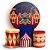 KIT Redondo e Trio -  Circo - Sublimado 3D - Imagem 1